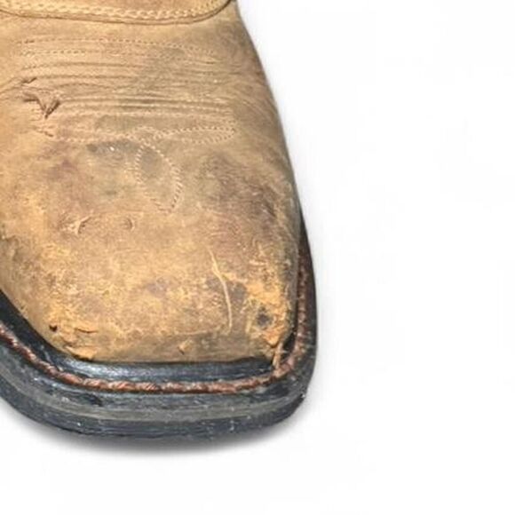 Ariat Work Men’s Steel Toe Boots Sz 9D Brown Leather EH ASTM F2413-17 main image 3